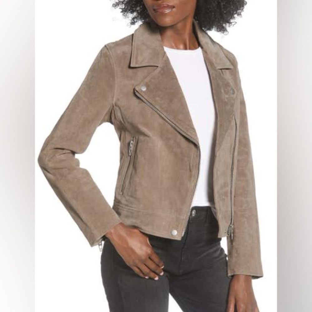 Newer BLANK NYC Suede Moto Jacket
